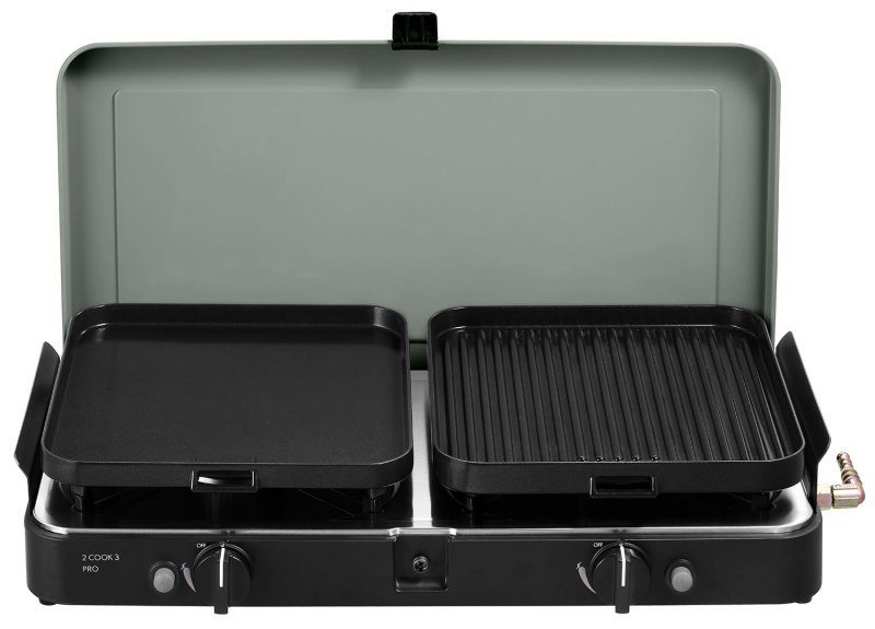 CADAC Camping Gaskocher 2-Cook 3 Pro Deluxe / 30mbar