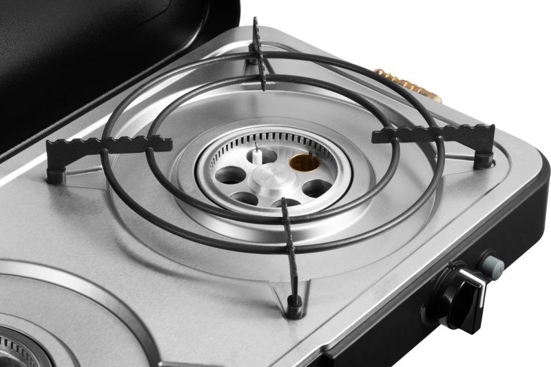 CADAC Camping Gaskocher 2-Cook 3 Turbo FFD Deluxe / 50mbar