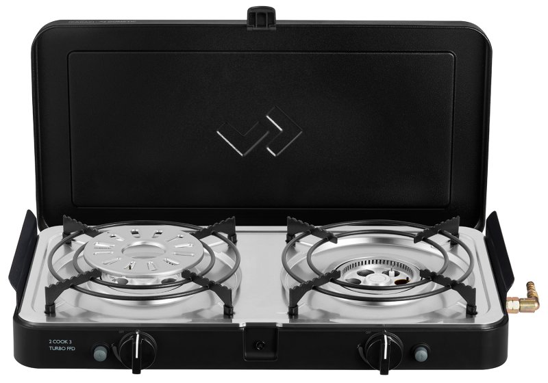 CADAC Camping Gaskocher 2-Cook 3 Turbo FFD Stove / 30mbar