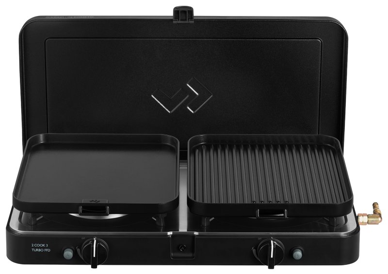 CADAC Camping Gaskocher 2-Cook 3 Turbo FFD Deluxe / 50mbar