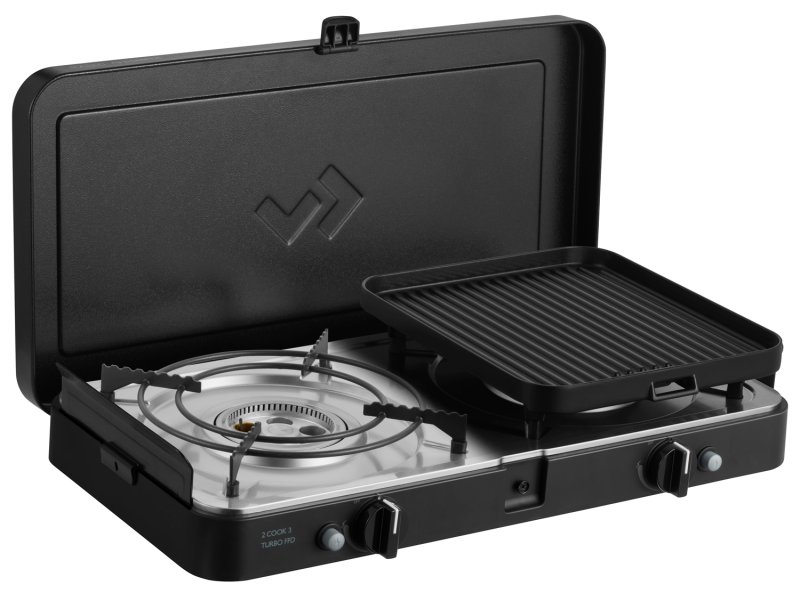 CADAC Camping Gaskocher 2-Cook 3 Turbo FFD Deluxe / 50mbar