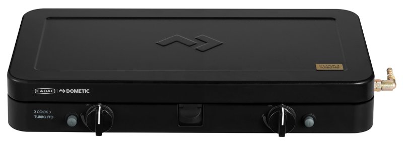 CADAC Camping Gaskocher 2-Cook 3 Turbo FFD Deluxe / 50mbar