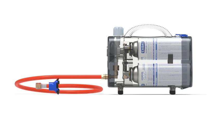 CADAC Trio Power Pack für Anschluss von 2 Gaskartuschen - 30mbar