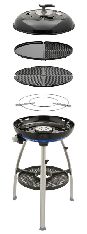 CADAC Camping Gasgrill Carri Chef 50 / BBQ + Grill2Braai + Dome - 50mbar