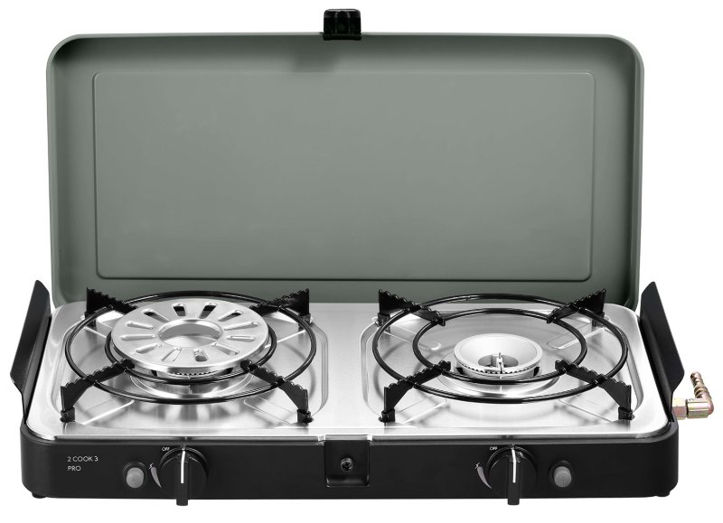 CADAC Camping Gaskocher 2-Cook 3 Pro Deluxe / 30mbar