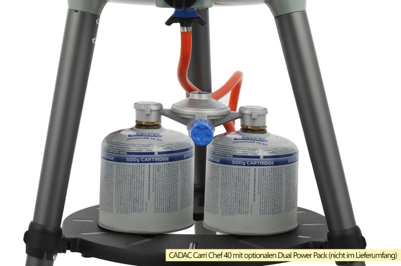 CADAC Camping Gasgrill Carri Chef 40 / BBQ + Dome - 30mbar - Modell 2025