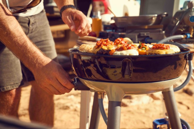 CADAC Camping Gasgrill Carri Chef 40 / BBQ + Grill2Braai + Dome - 50mbar