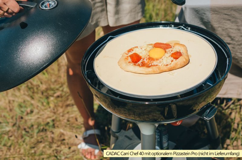 CADAC Camping Gasgrill Carri Chef 40 / BBQ + Grill2Braai + Dome - 50mbar