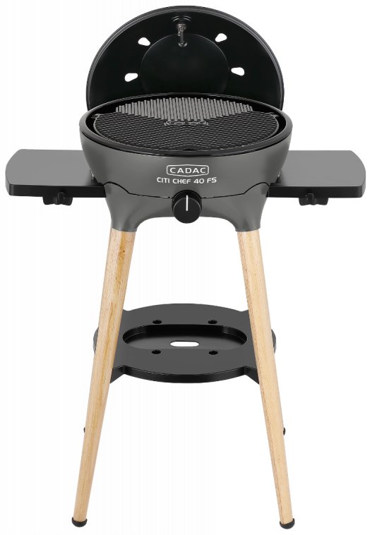 CADAC Gasgrill Citi Chef 40 FS BBQ / Dome flint grey, 50 mbar