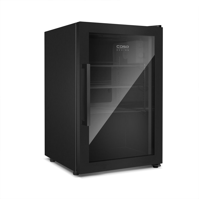 Outdoorchef Kühlschrankmodul HEAT - inkl. CASO BBQ Cooler Black - inkl. Arbeitsplatte Edelstahl