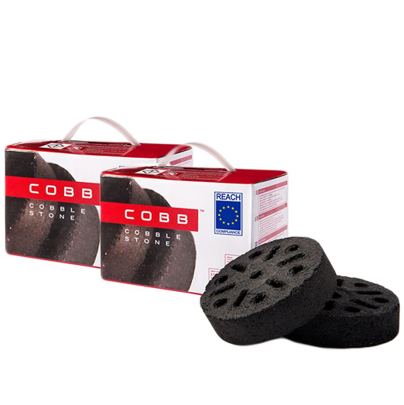 Auslaufmodell: Cobb Grill PREMIER PLUS Holzkohlegrill Tischgrill Campinggrill - X-DEAL inkl. 2 x Cobble Stone Grillbriketts