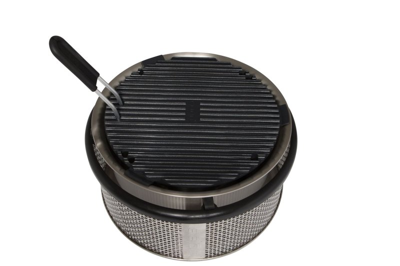 Auslaufmodell: Cobb Grill PREMIER PLUS Holzkohlegrill Tischgrill Campinggrill - X-DEAL inkl. 2 x Cobble Stone Grillbriketts