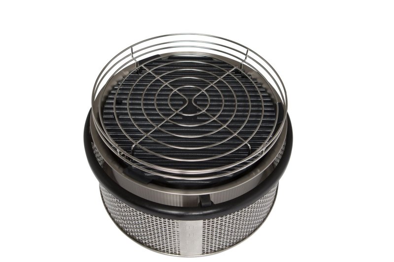 Auslaufmodell: Cobb Grill PREMIER PLUS Holzkohlegrill Tischgrill Campinggrill - X-DEAL inkl. 2 x Cobble Stone Grillbriketts