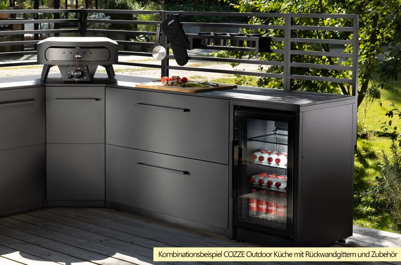 COZZE Rückwandgitter 52 cm für Outdoor Küche Elements
