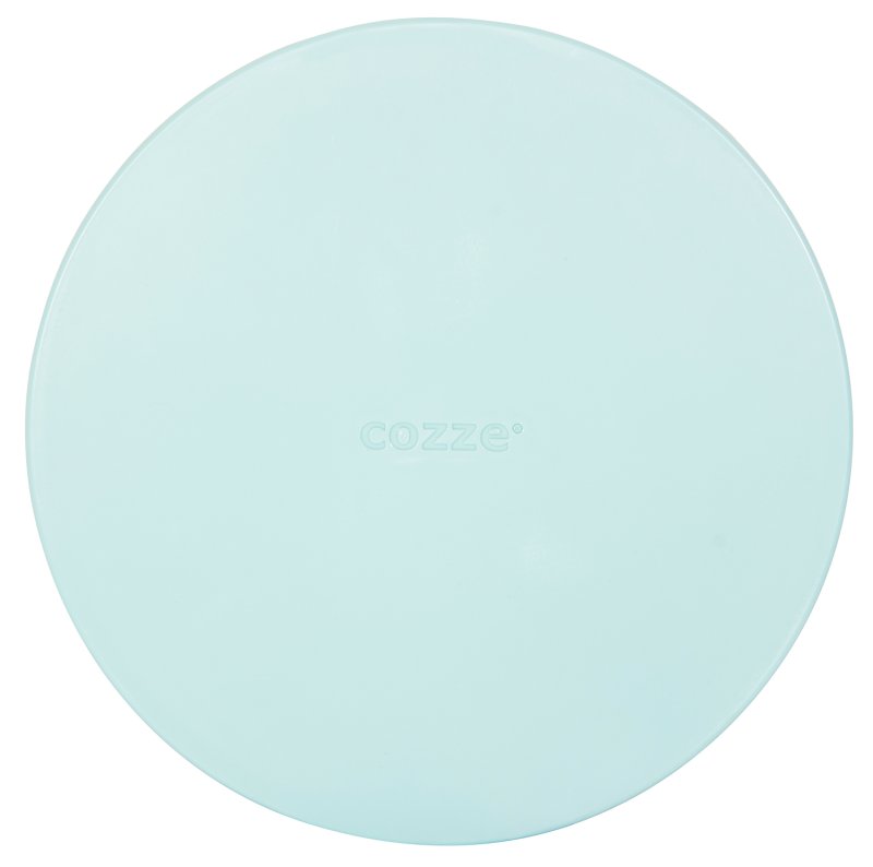 Cozze Pizzabrett aus Kunststoff Ø35 cm, hellblau