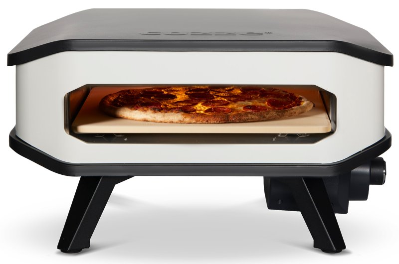 COZZE Pizzaofen elektrisch 34 cm (13") - inkl. Pizzastein & Hitzeschild