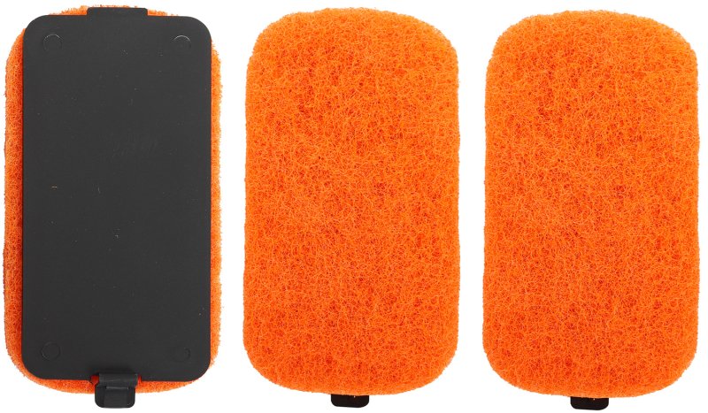 Cozze Plancha Ersatz Scheuerschwämme, 3er-Pack