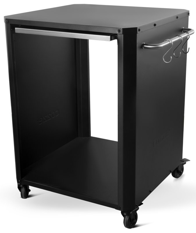 COZZE Outdoor Tisch für Pizzaöfen mit Edelstahl-Auszug - die Pizza Outdoorküche