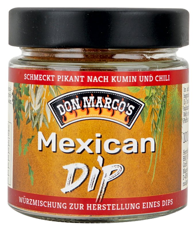 Don Marcos Amazing Dips Mexican, 100g Glas
