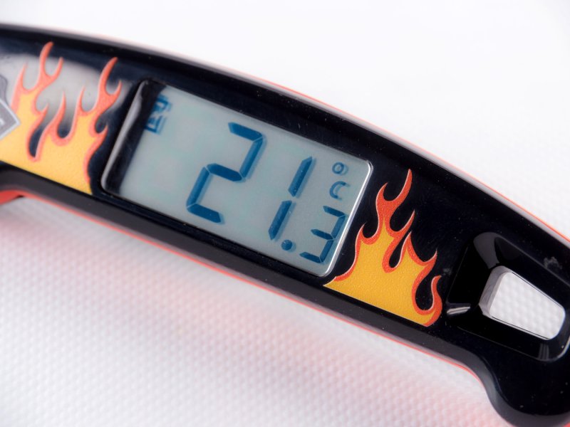 Don Marco's BBQ Check Einstechthermometer Superfast mit beleuchtetem Display