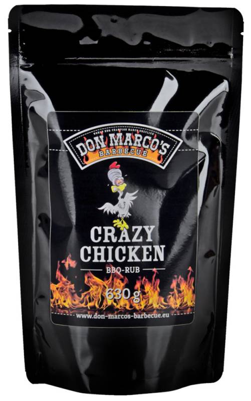 Don Marco`s Dry Rub Crazy Chicken 630g Beutel