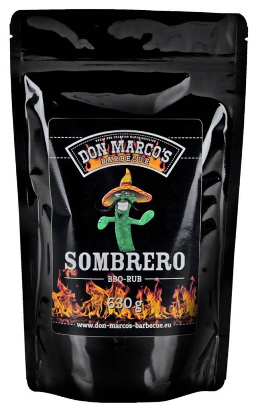 Don Marco`s Dry Rub Sombrero 630g Beutel