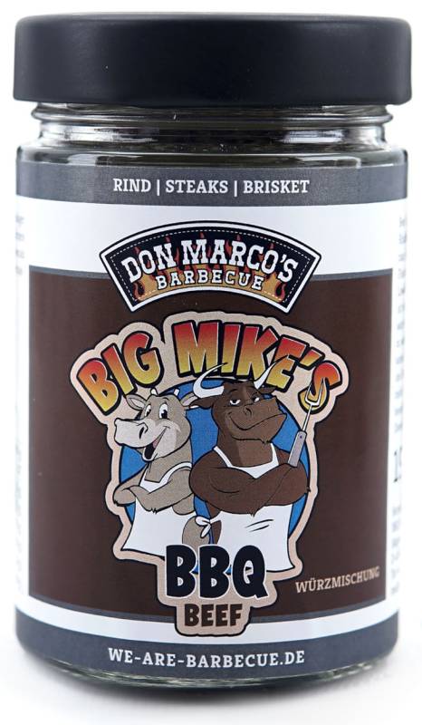 Don Marcos Signature Series - Big Mikes BBQ Beef Rub  - 190g Glas