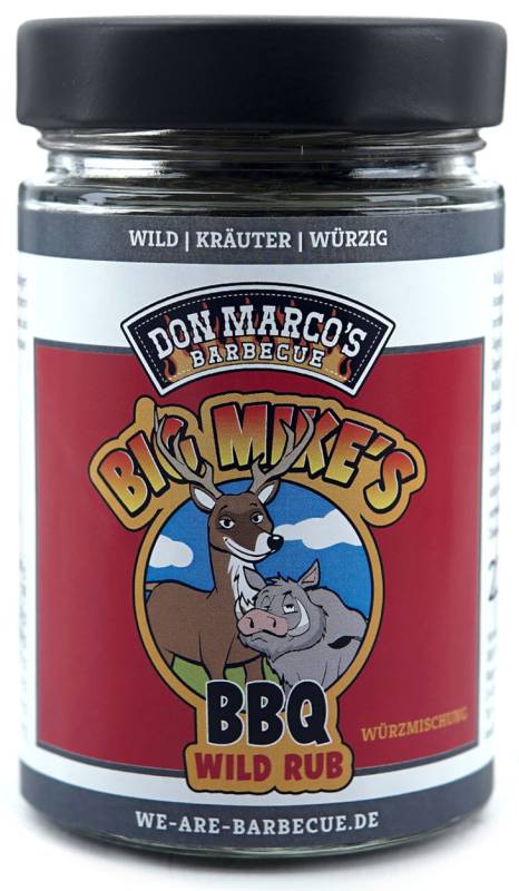 Don Marcos Signature Series - Big Mikes BBQ Wild Rub - 220g Glas