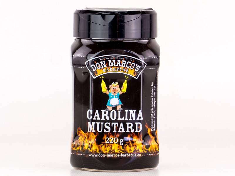 Don Marcos Carolina Mustard BBQ Rub 220g Dose