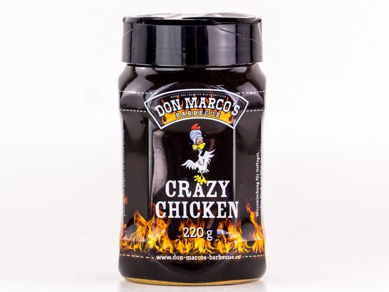 Don Marcos Crazy Chicken BBQ Rub 220g Dose