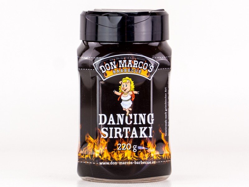 Don Marcos Dancing Sirtaki BBQ Rub 220g Dose