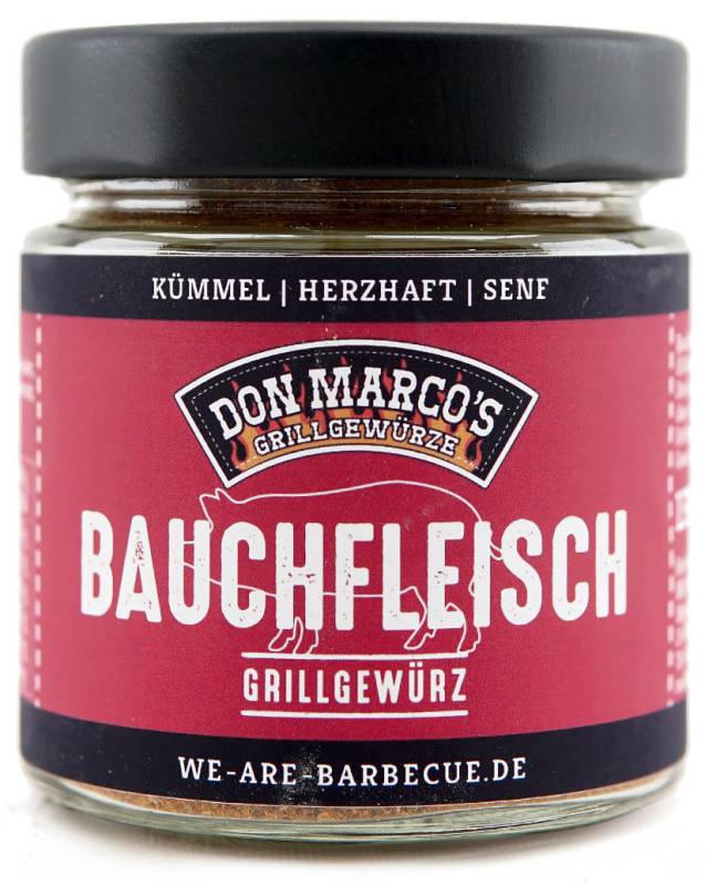 Don Marcos Grillgewürze - Bauchfleisch - 130g Glas