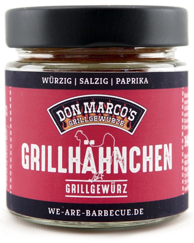 Don Marcos Grillgewürze - Grillhähnchen - 140g Glas