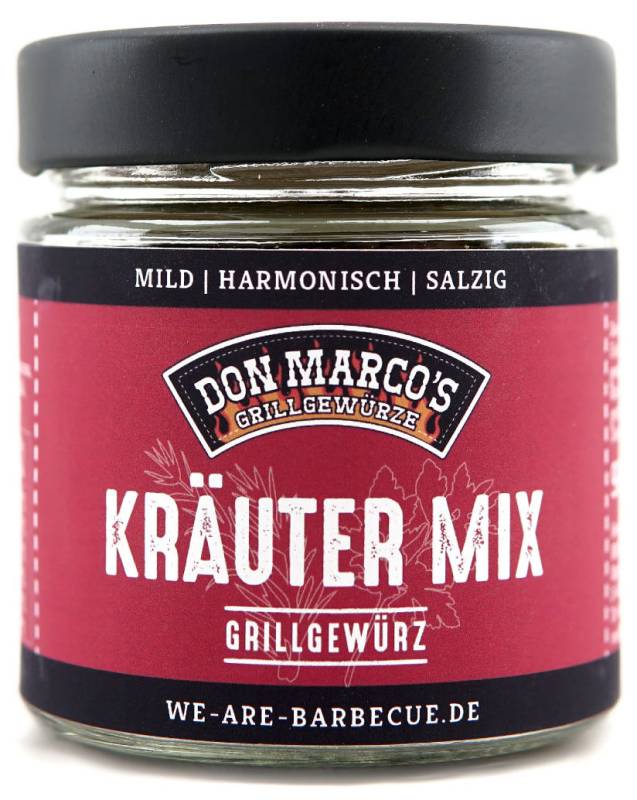 Don Marcos Grillgewürze - Kräuter-Mix - 90g Glas