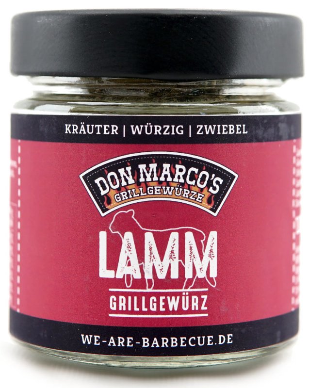 Don Marcos Grillgewürze - Lamm - 110g Glas