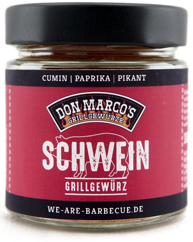 Don Marcos Grillgewürze - Schwein - 100g Glas