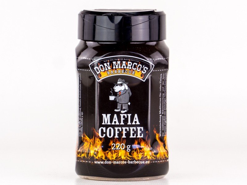 Don Marcos Mafia Coffee Rub BBQ Rub 220g Dose