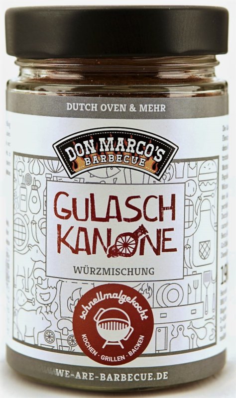 Don Marcos Signature Series - Schnellmalgekocht Gulaschkanone  - 190g Glas