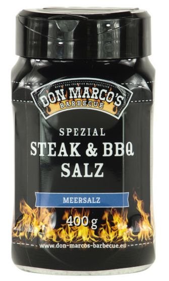 Don Marco`s Meersalz - perfektes Salz für Steaks - 400g Dose