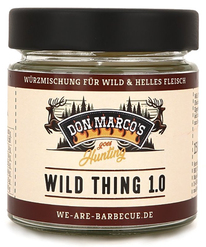 Don Marcos Wild Thing 1.0 - Wild Gewürz 150g Glas