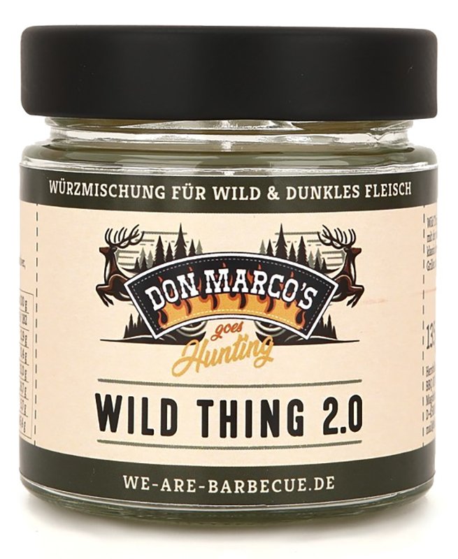 Don Marcos Wild Thing 2.0 - Wild Gewürz 135g Glas
