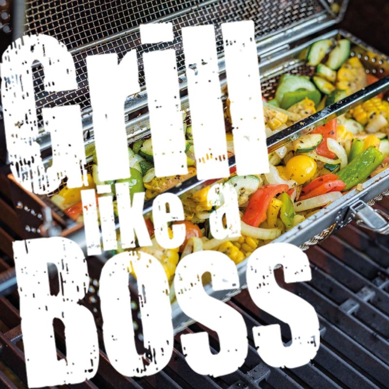 Grillfürst Drehspießkorb / Rotisseriekorb, Edelstahl - Retoure