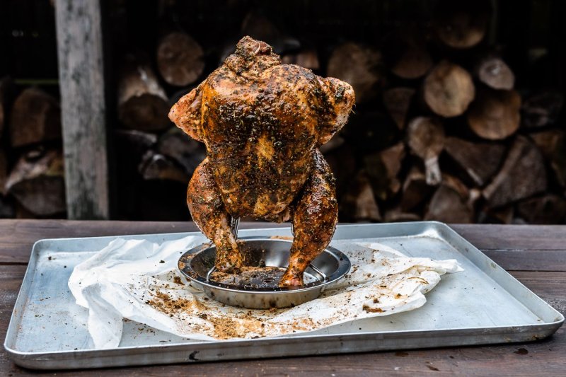 Grillfürst Hähnchenhalter / Bierdosen Hähnchen / Hähnchenbräter