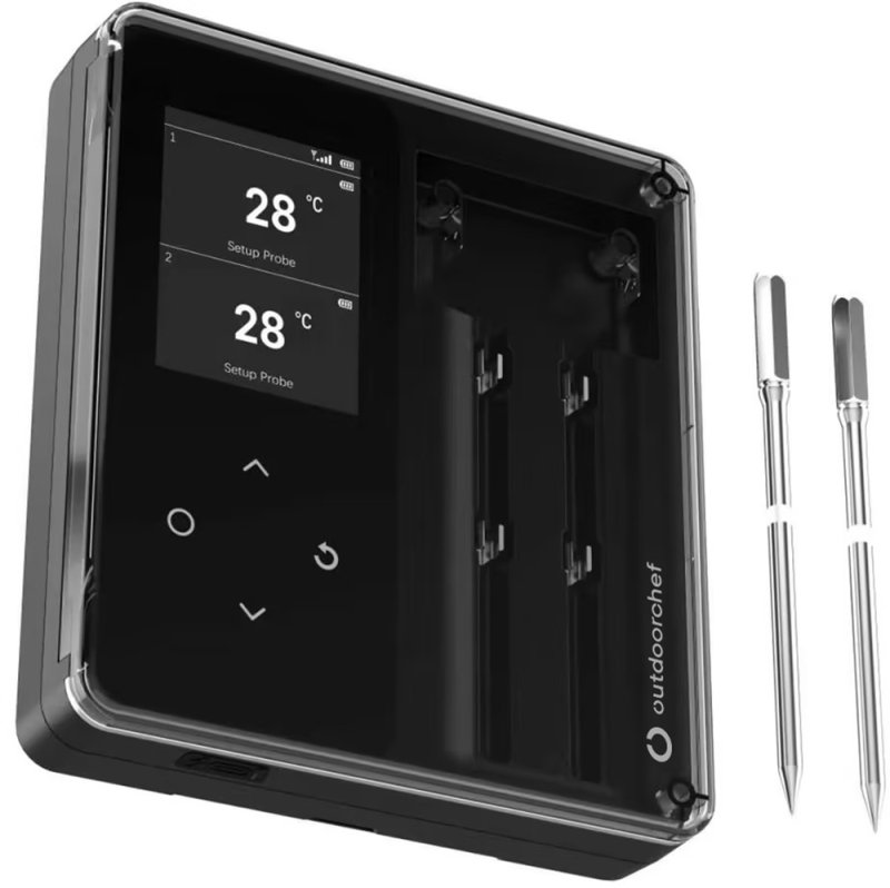 Outdoorchef Easy Check PRO Thermometer Dual - Wireless Bluetooth Grillthermometer - bis 700 °C