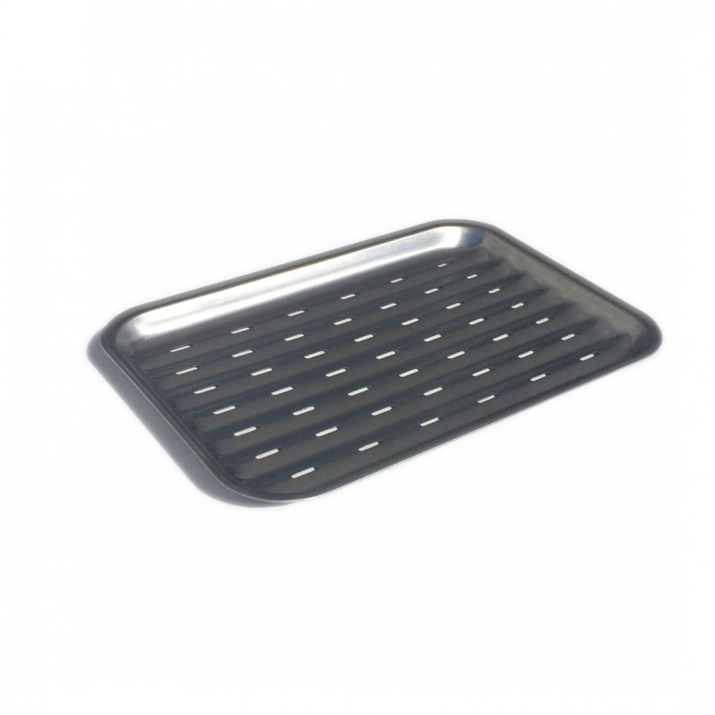 Grillfürst Grillpfanne / Grillschale Edelstahl 24 x 34 cm