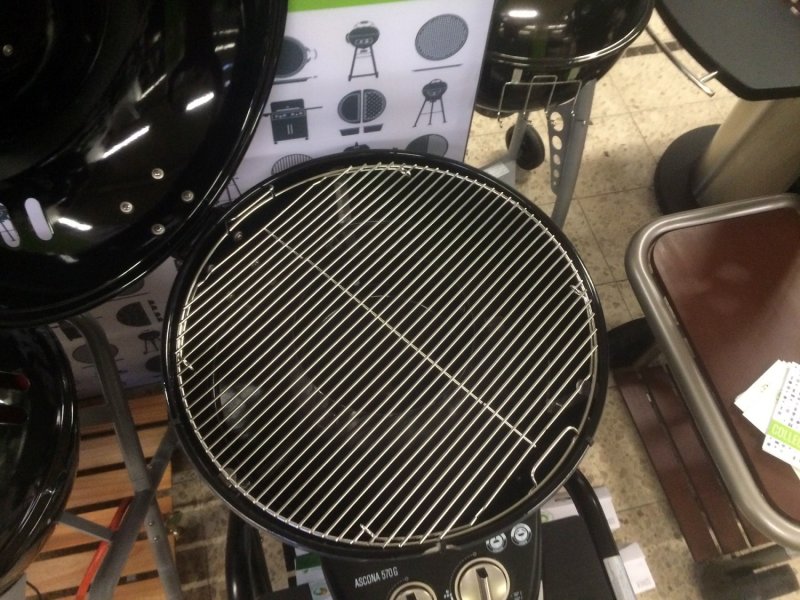 Grillfürst Edelstahl Grillrost 4mm / Grillrost klappbar für 570er / 57er Grills