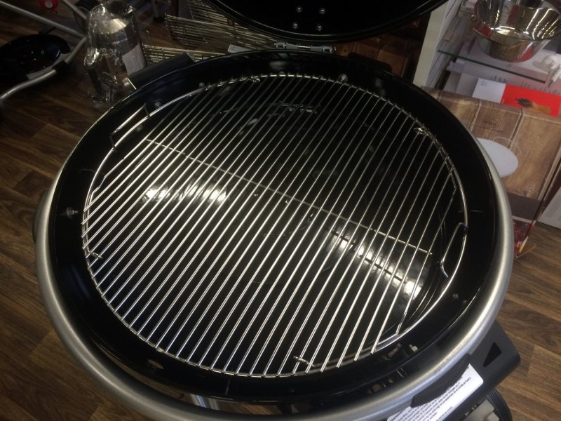 Grillfürst Edelstahl Grillrost 4mm / Grillrost klappbar für 570er / 57er Grills