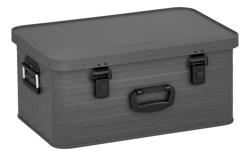 Enders Alubox Toronto M (47 Liter) Grau - Aluminium Transportbox