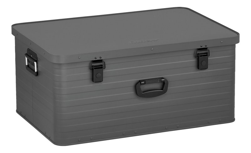 Enders Alubox Toronto XXL (130 Liter) Grau - Aluminium Transportbox