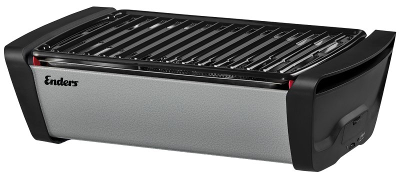 Enders AURORA Holzkohlegrill - Stone - mit E-FAN-Lüfter